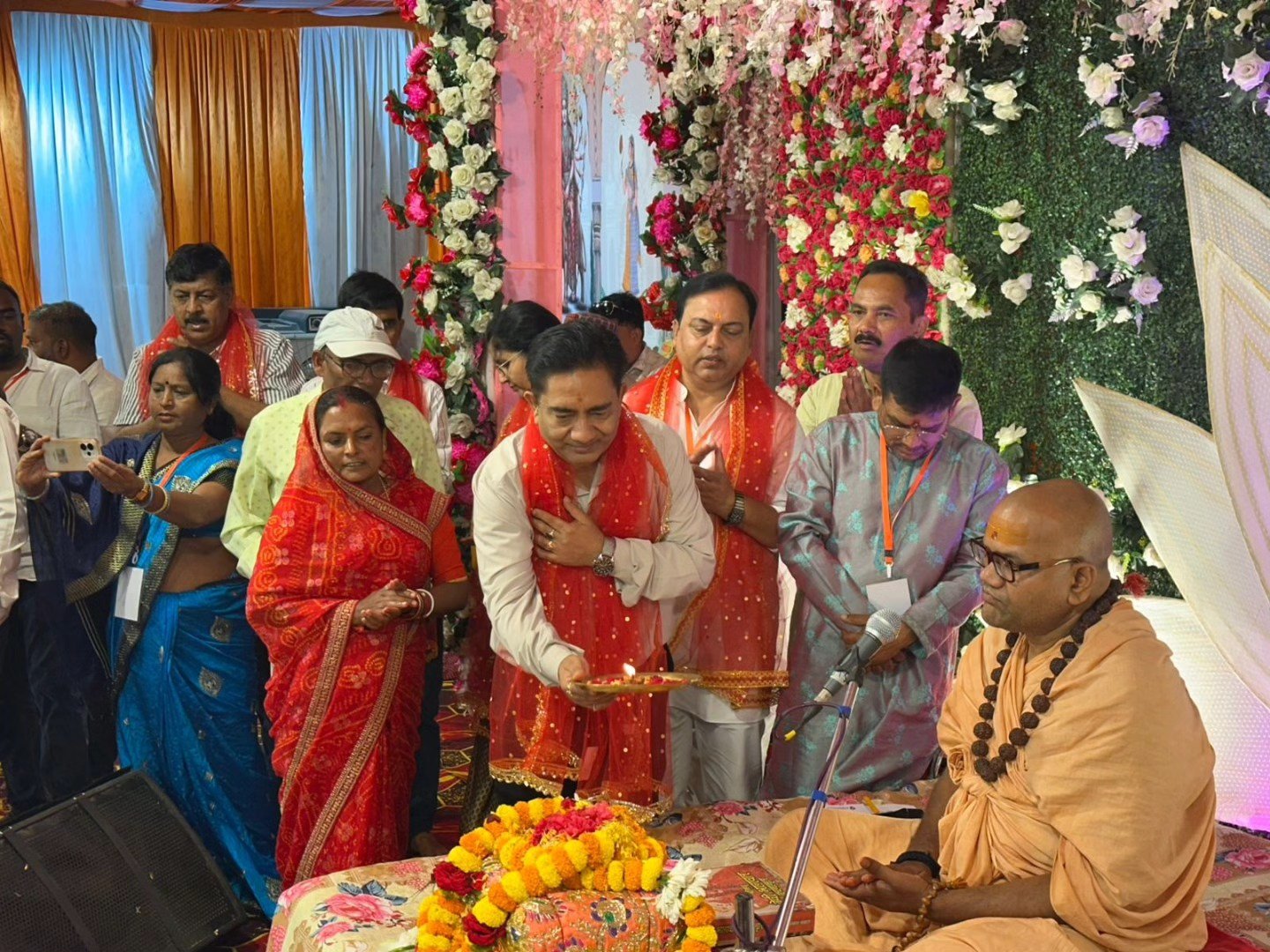 Attended Shrimad Devi Bhagwat Katha Gyan Yagya