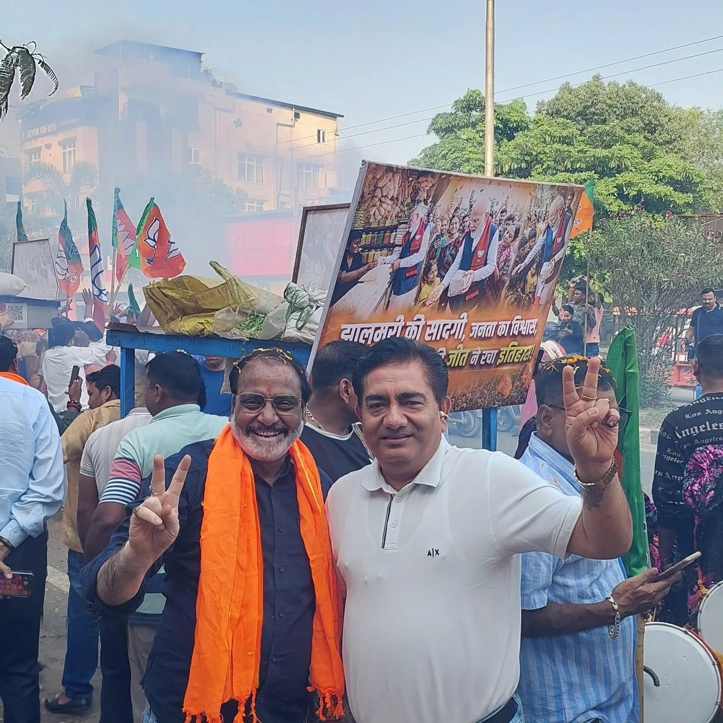 Historic BJP Victories in Assam, West Bengal and Puducherry Celebrated at BJP Jharkhand State Office