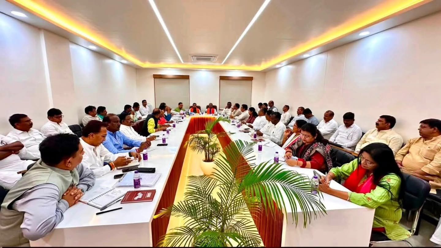 Participated in BJP Jharkhand State Office Bearers & District In-Charges Meeting