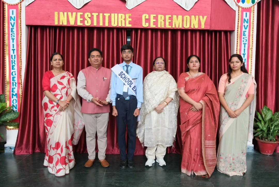 Inspired Student Leaders at Sharda Global School Investiture Ceremony