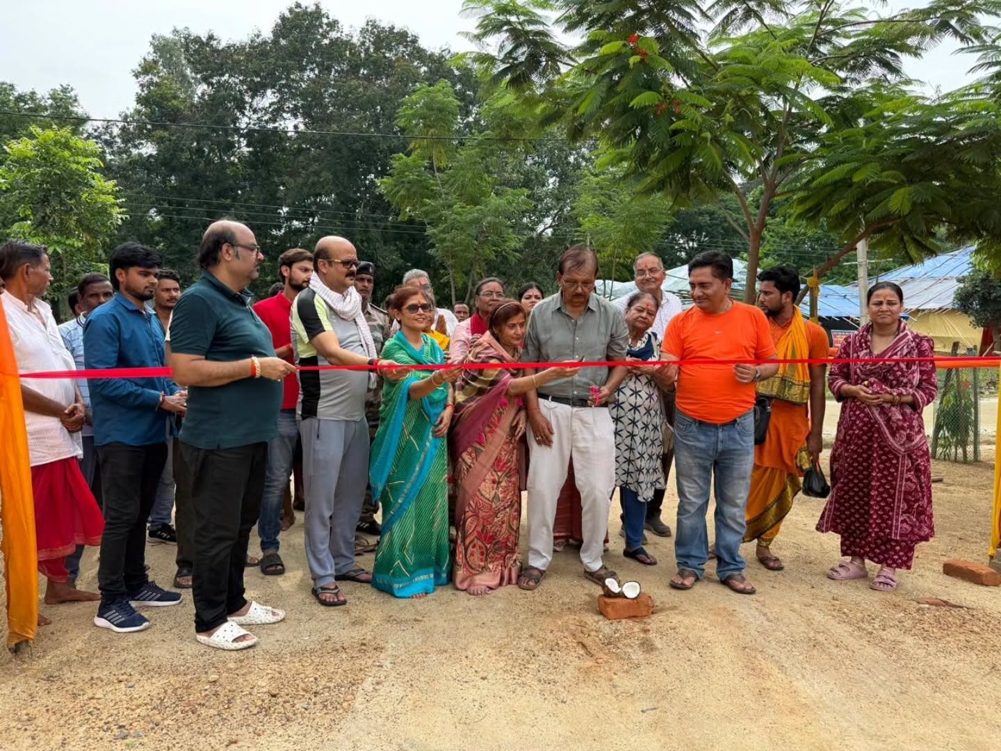 Inaugurated Service Camp for Kanwar Pilgrims at Sharda Foundation Dharamshala in Banka
