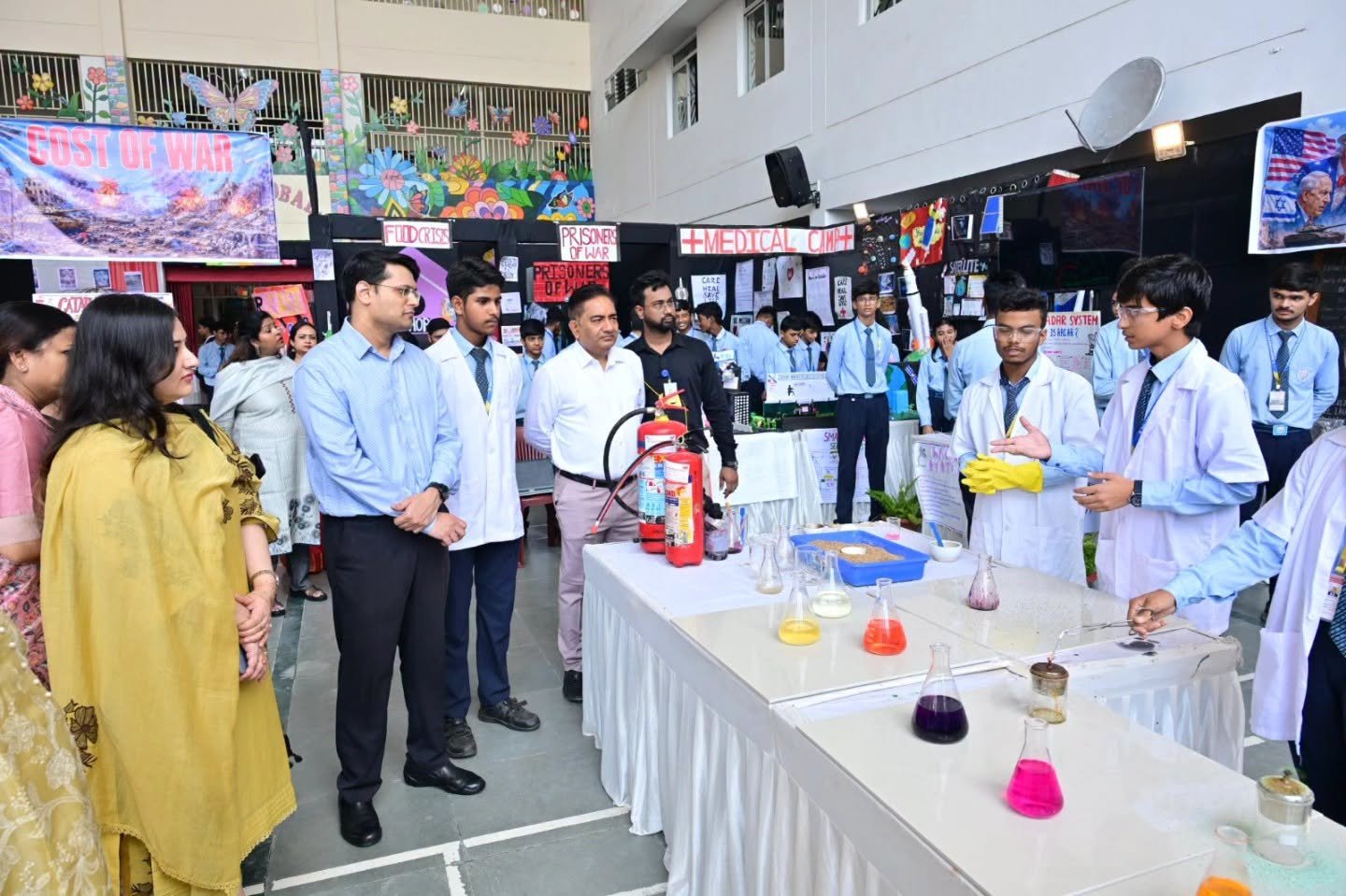 Witnesses the Grand Inauguration of STEAM FEST 2026 at Sharda Global School