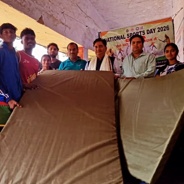 Distributed Mat for Traditional Indian Sport Malkhamb