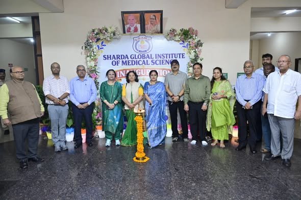 Attended Inauguration of Sharda Global Institute of Medical Science in Ranchi